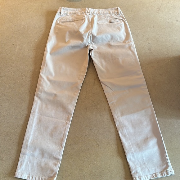 Vince khaki pants, all cotton, cropped ankle .. no stain, little wear - Picture 2 of 5